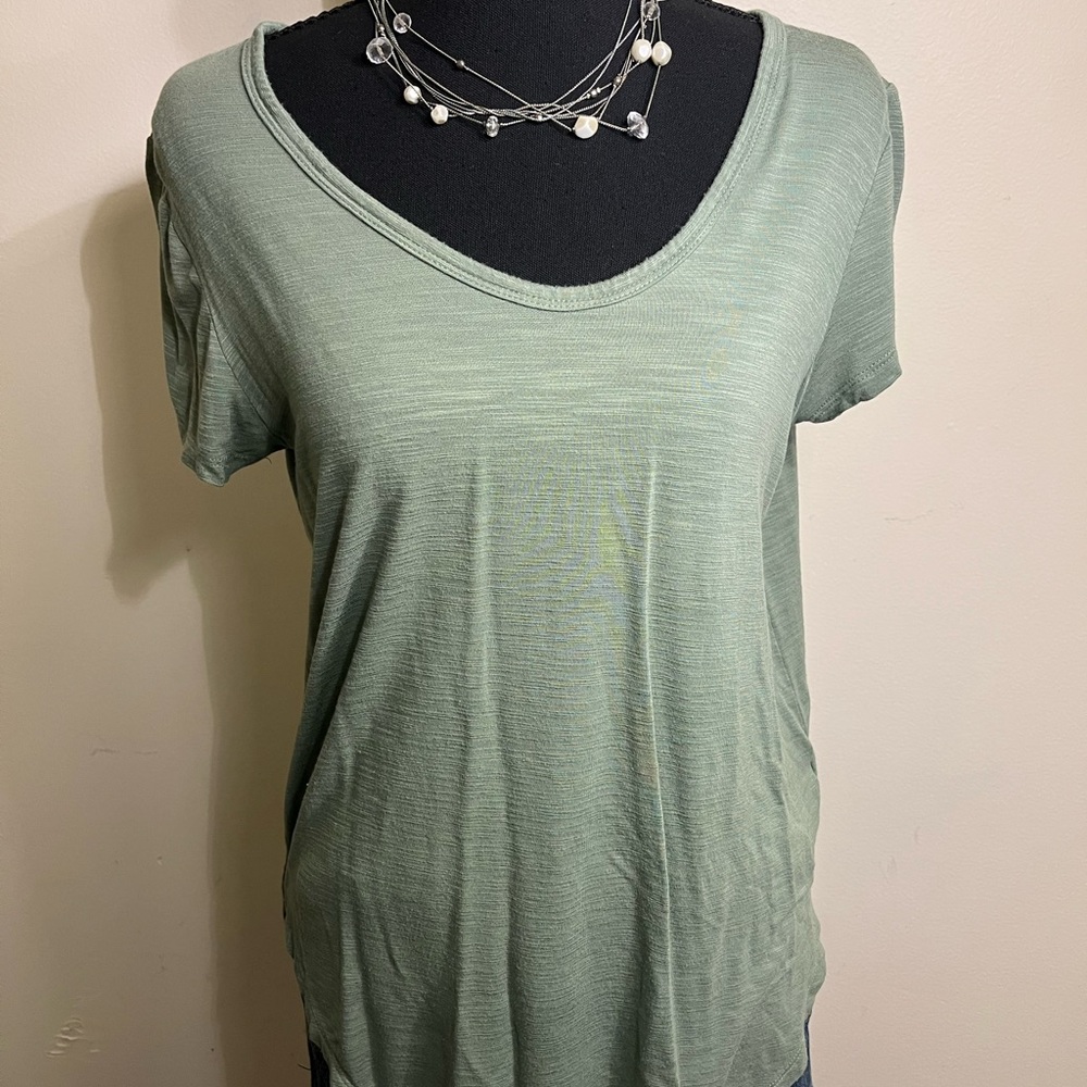 Old Navy Relaxed Scoop Neck Tee - Sage Green